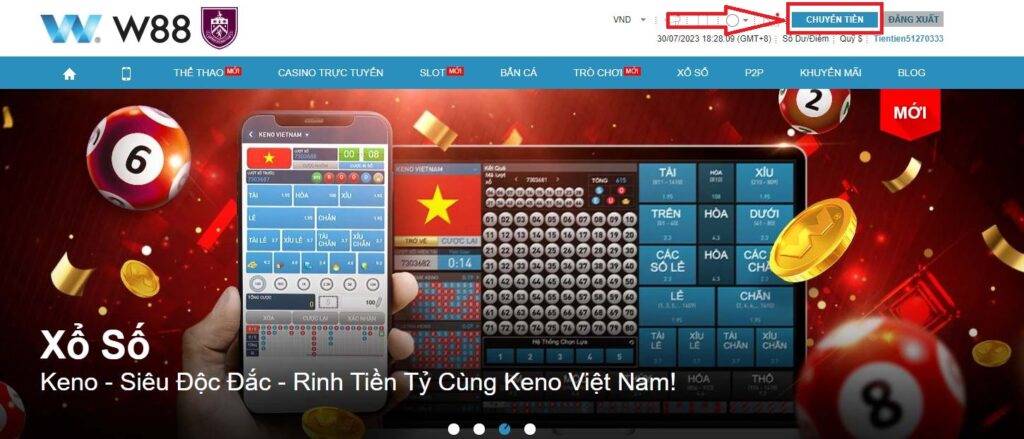 Hướng dẫn gửi tiền W88 nhanh, chính xác bạn nên cập nhật ngay 2